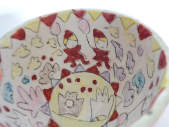 上絵煎茶碗⑥ 5枚目の画像