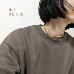 【silver950】ネックレスとは異なる存在感*タートルネックにもTシャツにも*シルバー  チョーカー 15枚目の画像