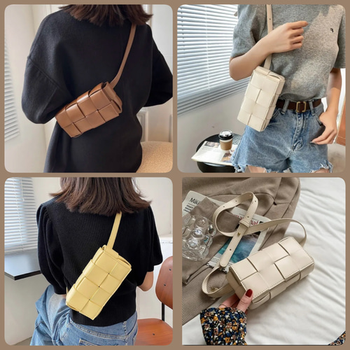 ハンドメイド ヌメ本革 ボディバッグ 特大 ダークネイビー