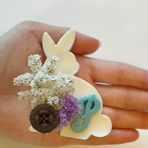 置き型】アロマワックスサシェ▪️イニシャル▪️ キャンドル