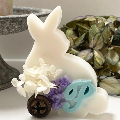 置き型】アロマワックスサシェ▪️イニシャル▪️ キャンドル