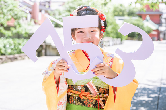 七五三髪飾り✿花ごよみ✿桜紅葉　つまみ細工 4枚目の画像