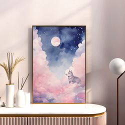 癒しの絵画 原画 Morning and Night SM　オリジナルアート 癒しの絵画 原画 Morning and Night SM オリジナルアート 癒しの絵画