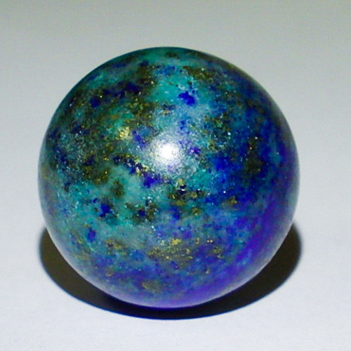 ☆惑星のような☆アズロマラカイト☆ラウンド16mm/7g☆天然石