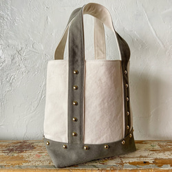 canvas tote bag medium (middle gray) 5枚目の画像