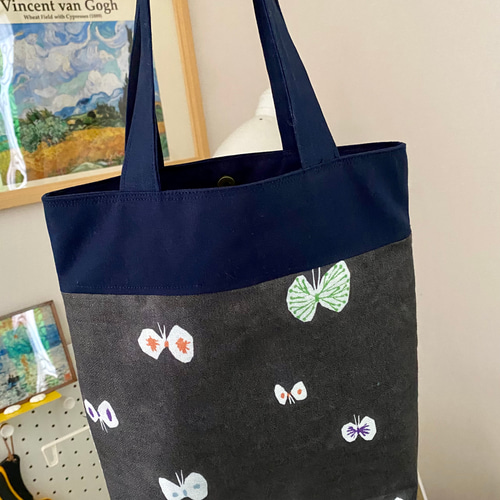 ミナペルホネン パッチワーク マチあり 手提げバッグ トートバッグ