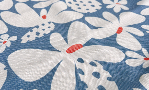 森林坐墊抽象花背灰藍色－檜木香味－ 第6張的照片