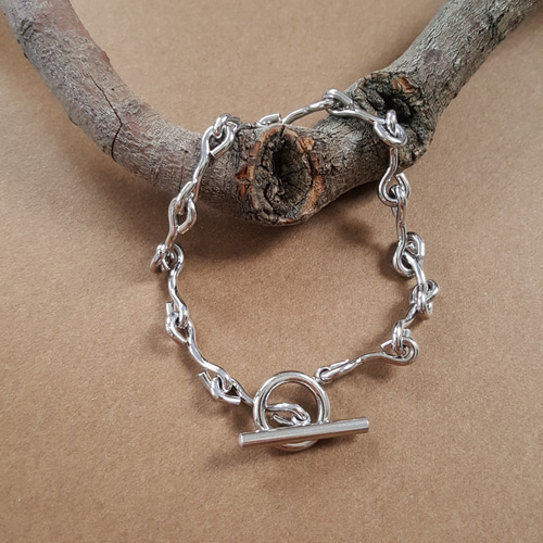 さ*く様 シルバー チェーンブレスレット フック留め具 さ*く様 シルバー チェーンブレスレット フック留め具