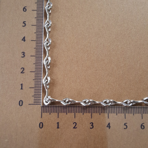 1pcs] オールステンレス製 フック デザインチェーン ブレスレット 