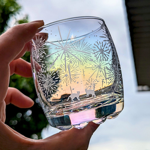 いてぃごぱふぇ様 シーグラスアート『花火.。.:*☆』『花火カクテル.:*☆』 image.jpg