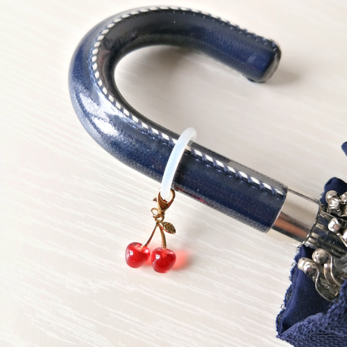 大人気【かわいいさくらんぼチャーム♡】 チャーム マスクチャーム