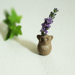 小猴/茶花瓶單花瓶 第1張的照片