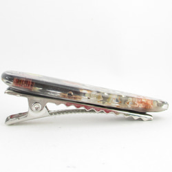 クォーツが暮れゆく晩には、嫁入り前のキツネが顔をだします♪<創作ヘアクリップ>HC045 4枚目の画像