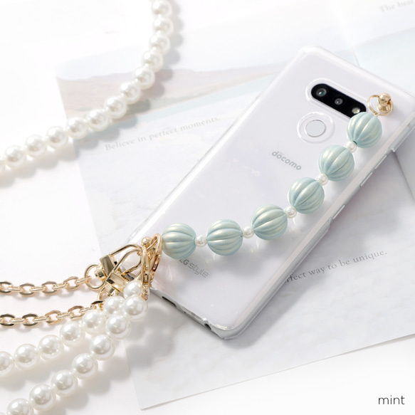 ハンドストラップ スマホケース 全機種対応 クリアケース iPhone