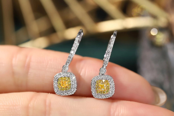 天然ダイヤモンドピアス0.6ct　k18 4枚目の画像