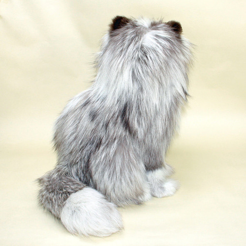 アート ペルシャ猫 ぬいぐるみ ネコ インテリア 特大 リアルファー