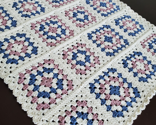 モチーフつなぎのマルチマット マルチカバー 8f02d146ba0b1c7869aae8ae721e44