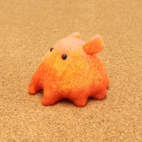 ✿羊毛フェルト✿オレンジ✿ぶたさん✿soda✿ 1274540269.jpg?1625747697