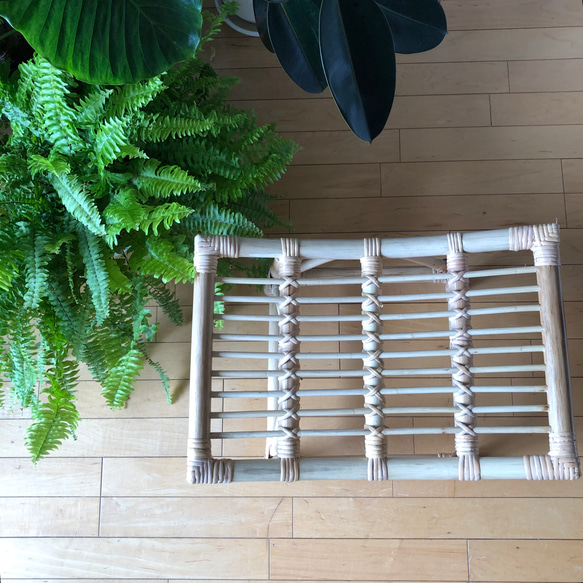 ラタンベンチ 9枚目の画像