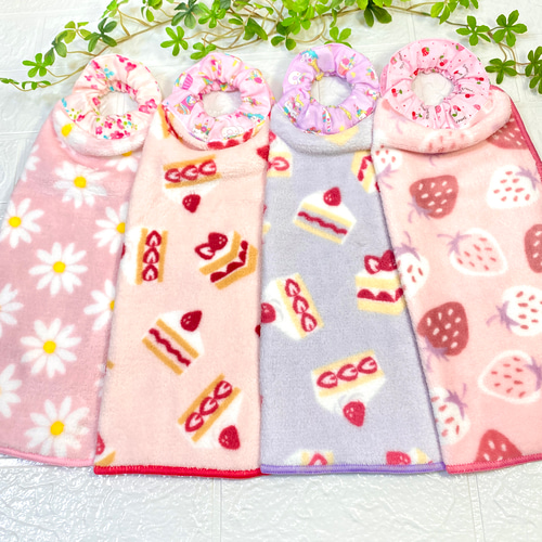 ♡M4枚セット おりこうエプロン タオルエプロン おりこうタオル お食事  