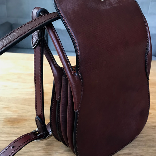 bespoke】ロシアンカーフ（ヴォリンカ）ショルダーバッグ ショルダー