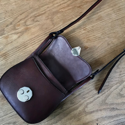 bespoke】ロシアンカーフ（ヴォリンカ）ショルダーバッグ ショルダー 