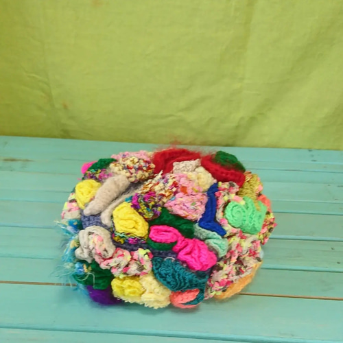 新作グッ ☆ お花畑 ぺのむの脳ミソCAP ニット帽・ビーニー penomuticpa 帽子