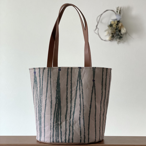 ⚮̈ミナペルホネン taba バケツトート トートバッグ hanahana314 通販