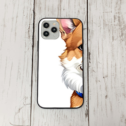 iphoneケース1-3-18 iphone 強化ガラス 犬・いぬ・ワンちゃん 箱11 かわいい アイフォン iface 1枚目の画像