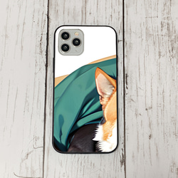 iphoneケース1-3-40 iphone 強化ガラス 犬・いぬ・ワンちゃん 箱11 かわいい アイフォン iface 1枚目の画像