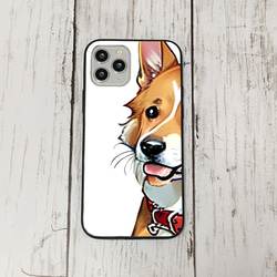 iphoneケース1-4-22 iphone 強化ガラス 犬・いぬ・ワンちゃん 箱11 かわいい アイフォン iface 1枚目の画像