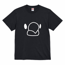 文鳥Tシャツ ＃9 THE文鳥 ブラック【受注生産】 1枚目の画像