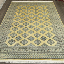 ベルベットのような艶あるカールモハンマディ絨毯 アフガン