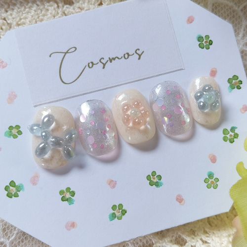 ネイルパーツ バルーン 蓄光 封入 蓄光ホログラム レジン封入 ネイルパーツ ネイル用品 デコパーツ