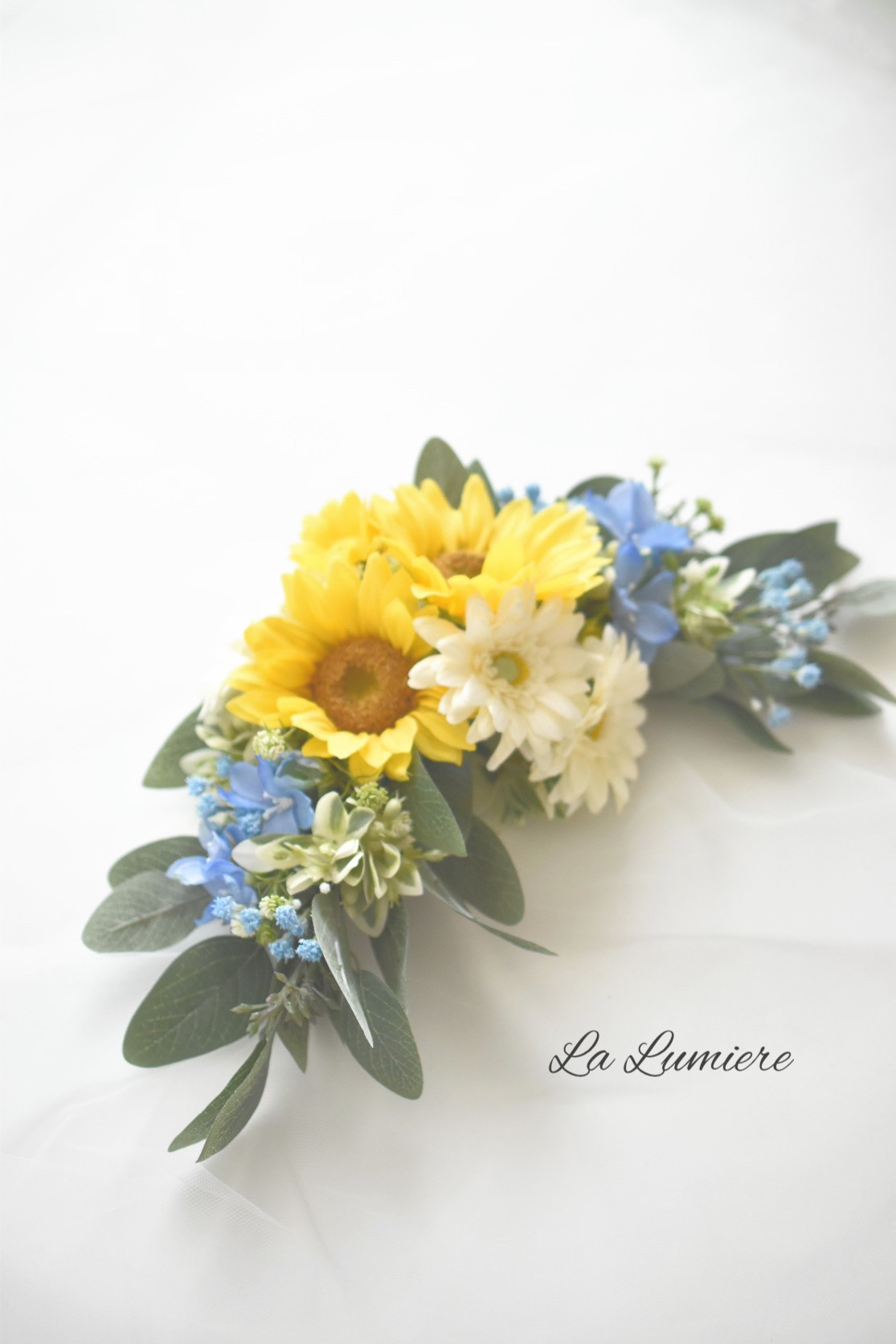 ひまわりのスワッグ