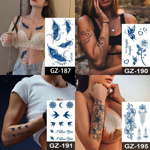ジャグアタトゥー 2週間で消えるタトゥー リアルTATOO その他