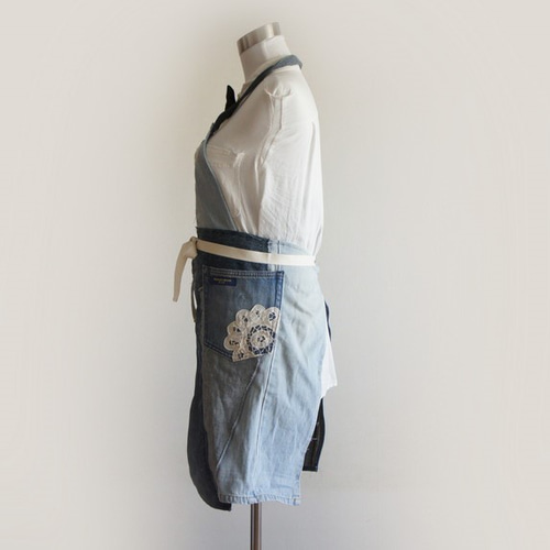 70s vintage パッチワーク エプロン 70s patchwork print apron dress | Quilt