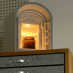 ローマ劇場の溶けるワックスランプ研究寝室デザイナーアロマテラピーナイトライトギフトボックス 7枚目の画像