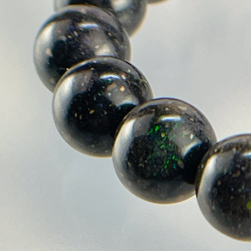 ブラックマトリックスオパール&リビアングラスブレス ブラックマトリックスオパール&リビアングラスブレス ブレスレット