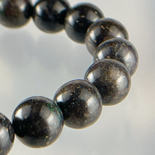 ブラックマトリックスオパール&リビアングラスブレス ブレスレット