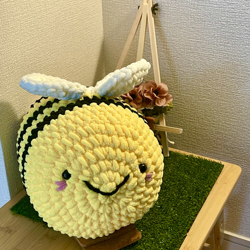XL あみぐるみ 分厚い蜂 編み図・パターン Mochi Studio 通販