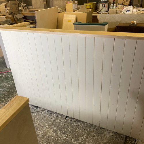 カウンター レジカウンター キッチンカウンター 机・デスク エバー