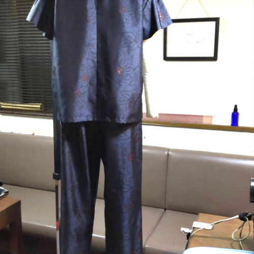 さくゆう様専用 大島紬リメイク スーツL