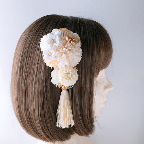 七五三髪飾り　　まーページ 楽天市場】(七五三最大20%OFF10/30迄)七五三 クリップ 髪飾り