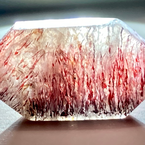 スーパーセブン✨　クリスタル　水晶　ルース　カボションリチア電気石