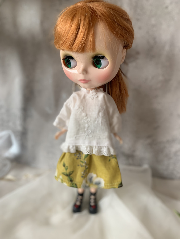 ♡ ミディブライス　アウトフィット　ジャンパースカート　ブラウス　セット ♡ ミディブライスアウトフィットジャンパースカートブラウスセット