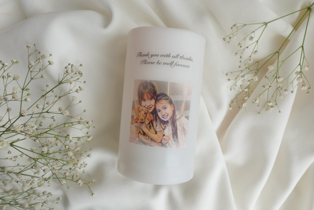 【単品】プリントLEDキャンドル