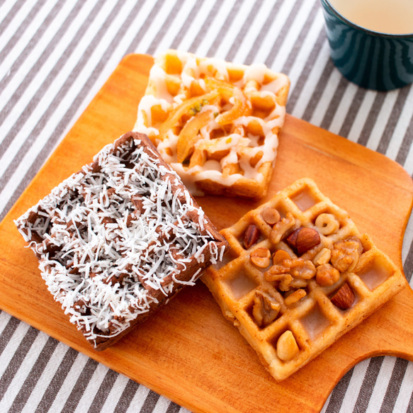おめかしワッフル〈3個入〉 1枚目の画像