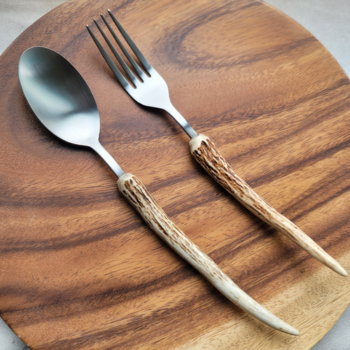 オーダー専用 鹿の角カトラリーとかんざし カトラリー 鹿角工房