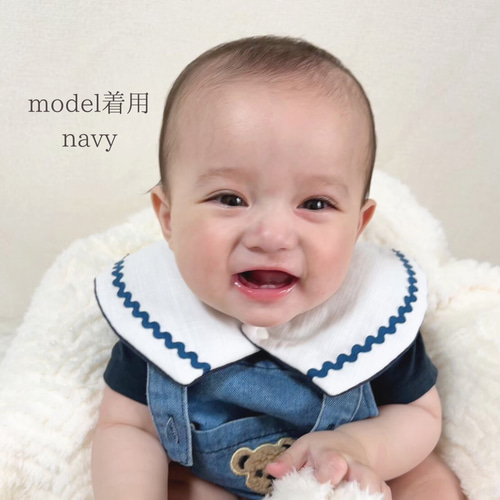 当店人気NO.1！セーラースタイ／出産祝い／お名前刺繍承ります